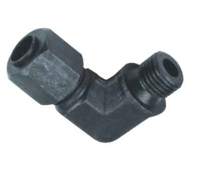 扩口式端直角管接头